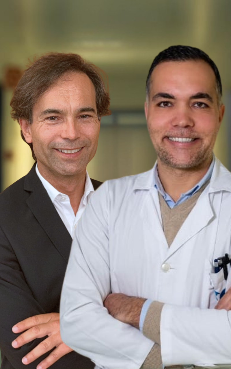 Fernando Pimentel dos Santos e Tiago Meirinhos